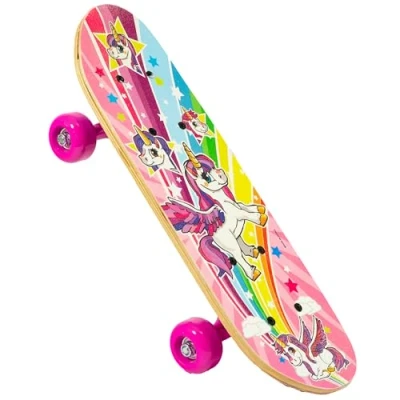 Afbeelding van Ozbozz SV14480 Unicorn Skateboard 17X5 INCH, diverse ontwerpen en kleuren