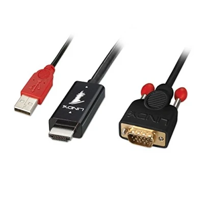 Afbeelding van Lindy 41456 video kabel adapter