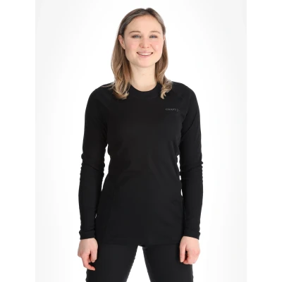 Afbeelding van Ondershirt Craft Women Core Warm Baselayer LS Tee W Black M