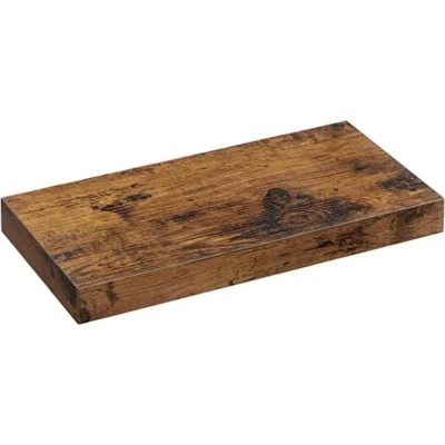 Afbeelding van Parya Home Zwevende wandplank Bruin MDF 40 x 20 3.8 cm