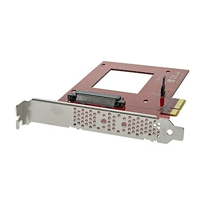 Afbeelding van StarTech.com U.2 naar PCIe adapter voor 2.5 NVMe SSD SFF 8639 x4 PCI Express 3.0