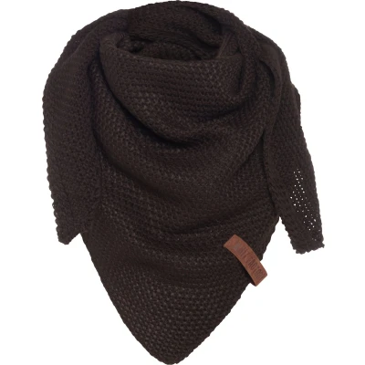 Afbeelding van Knit Factory COCO Halsdoek voor kinderen, Maat: One Size, Dark brown