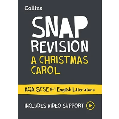 Afbeelding van A Christmas Carol: AQA GCSE 9 1 English Literature Text Guide: Ideal for home learning, 2022 and 2023 exams