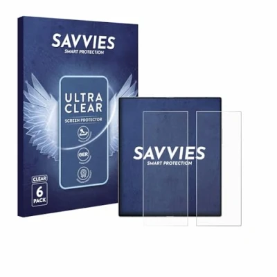 Afbeelding van Savvies (6 Stuks) Schermbeschermer voor Samsung Galaxy Z Fold6 5G (Inner display) Screen Protector Ultra Transparant