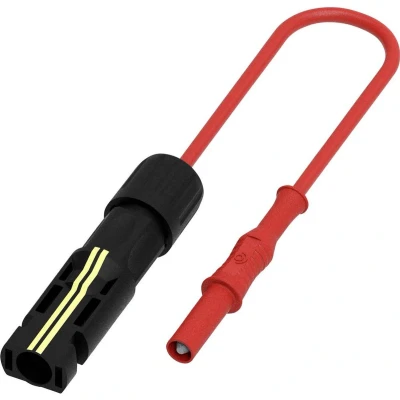 Afbeelding van Electro PJP PVM2317 CD1 100R Meetsnoer 1 m Rood, Zwart stuk(s)