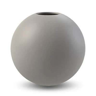 Afbeelding van Cooee Design Bal vaas 20cm grijs