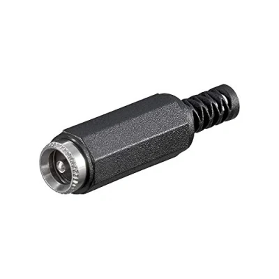 Afbeelding van Goobay DC koppeling met knikbeveiliging diameter 2,1 mm