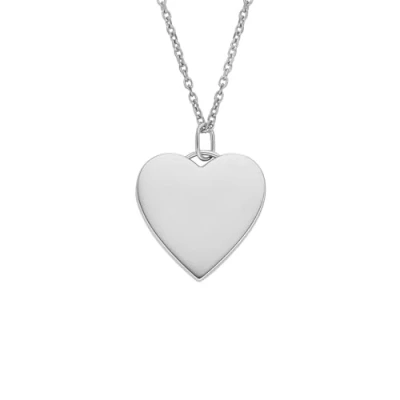 Afbeelding van Fossil DREW Necklace Ketting silvercoloured, Dames, Maat: One Size, Silver coloured