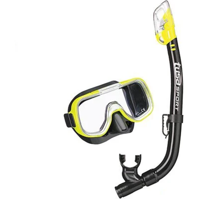 Afbeelding van Tusa Mask &amp; Snorkel Set Uc 2022P Bkfy