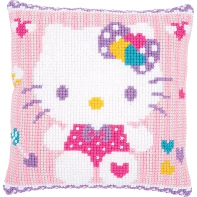 Afbeelding van Vervaco Kruissteekkussen Hello Kitty 0172807