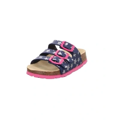 Afbeelding van Superfit Pantoffels met voetbed voor meisjes, Blauw lichtblauw 8400, 41 EU