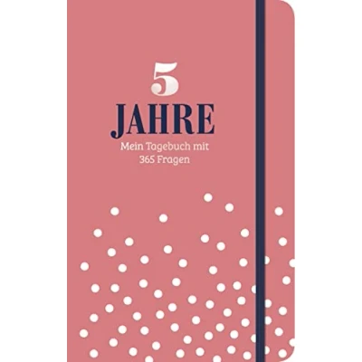 Afbeelding van 5 Jahre Mein Tagebuch mit 365 Fragen: Das Diary zum Aufschlagen, Eintragen und Erinnern