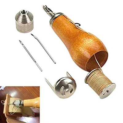 Afbeelding van Professionele Speedy Stitcher Naaien Priem Tool Kit, Naald Arts &amp; Craft Gereedschap Voor Lederen Zeil Canvas Zware Reparatie Accessoire
