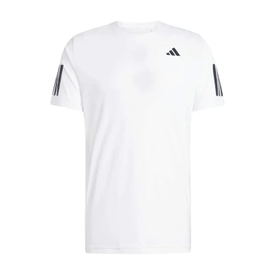 Afbeelding van adidas Performance CLUB 3 Stripes TEE Sport Tshirt, Heren, Maat: XS, White