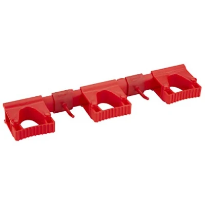 Afbeelding van Vikan Wandophanging Hi Flex rood, 420 mm, Geschikt voor Veehouderij