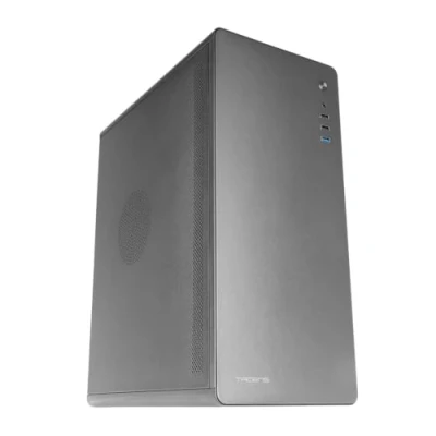 Afbeelding van Tacens ENSIS, ATX PC Behuizing, Volledig Metalen Ontwerp, Ultra Rugged Robuuste Constructie, Semi Tower met 120mm FDB Ultrastille Ventilator, USB 3.0, Zwart
