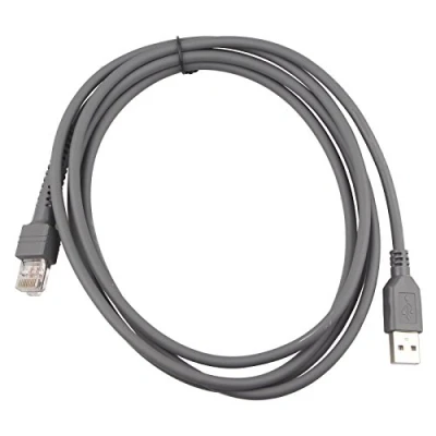 Afbeelding van HALJIA USB kabel 7ft 2M voor Symbool Barcode Scanner LS2208 AP LS4208 DS9208