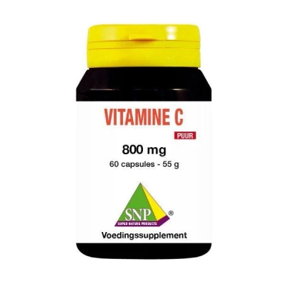 Afbeelding van SNP Vitamine C 800 mg puur 60 capsules