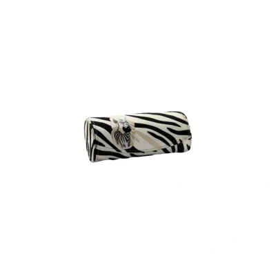 Afbeelding van Kinder brillenkoker zebra wit