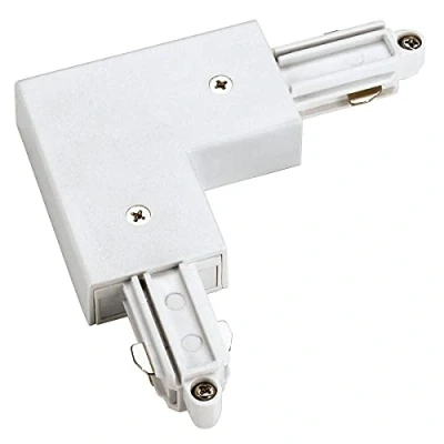 Afbeelding van SLV 1 fasesyteem hoekverbinder voor fase hoogvoltage stroomrail/wit