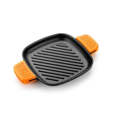 Afbeelding van BRA Efficient Iron Vierkant Grill met Strepen, 24 cm