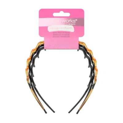 Afbeelding van Brushworks Zig Zag Hoofdband 3 Pack