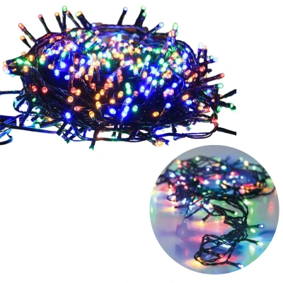 Afbeelding van Cheqo® Kerstboomverlichting Lichtsnoer Kerstlampjes Led Verlichting Kerstverlichting voor Binnen en Buiten 480 LED&#039;s 36 Meter Multicolor