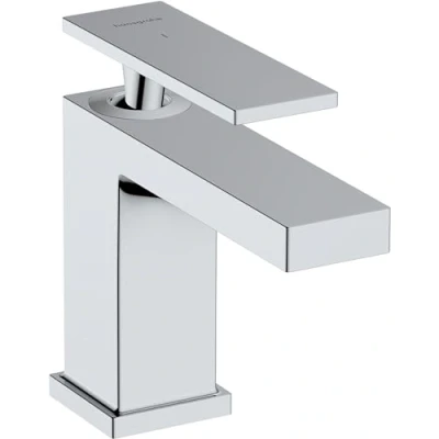 Afbeelding van Hg pillar tap 80 tecturis e without waste set chrome 73013000