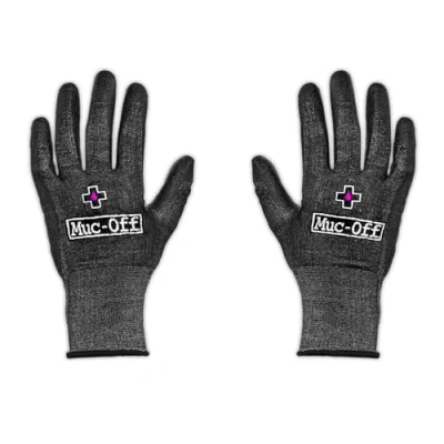 Afbeelding van Muc Off 156 mechanische handschoenen, XXL latexvrij, snijbestendige werkhandschoenen voor fiets en motoronderhoud, wasbaar in de machine