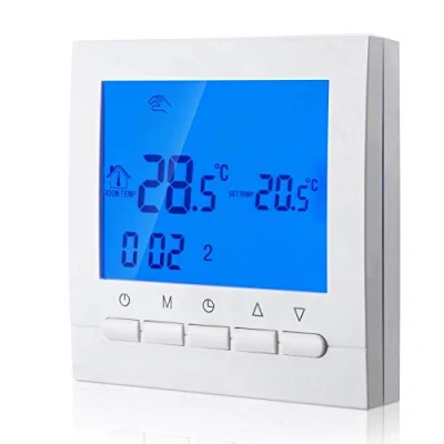 Afbeelding van KPS Confortline Thermodigi Digitale verwarmingsthermostaat, aansluiting van 2 kabels, met programmering 6 werkdagen en weekendtijden