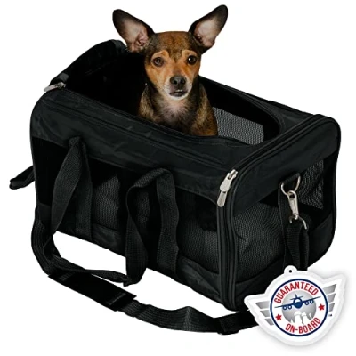 Afbeelding van Altranet Dierendraagtas Original Deluxe 43 X 27 Cm Polyester Zwart