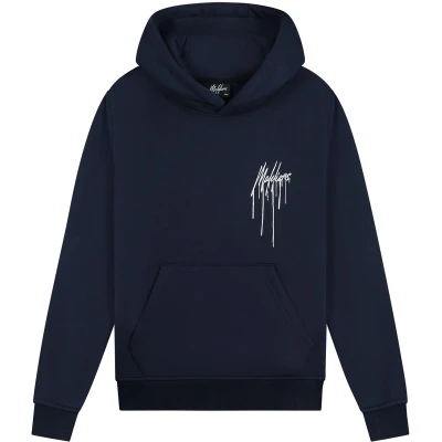 Afbeelding van Malelions Sweater Navy white Maat 152