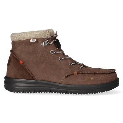 Afbeelding van Hey Dude Stivaletto Veterboots, Heren, Maat: 41, Marrone Leer/ synthetisch