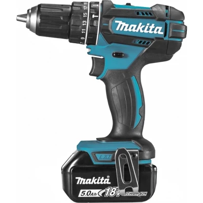 Afbeelding van Makita DHP482RTJ 18V Li ion accu klopboor /schroefmachine set (2x 5.0Ah) in Mbox