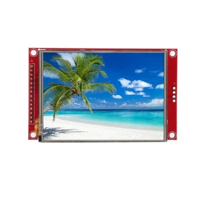 Afbeelding van LCD displaymodule 3,2 inch 240 * 320 TFT 4 draads SPI aanraakscherm met geheugenkaarthouder (met aanraakfunctie)