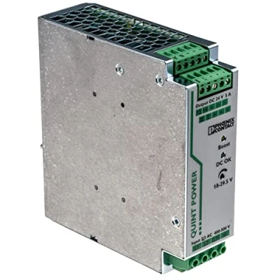 Afbeelding van Phoenix Contact QUINT PS/3AC/24DC/5 DIN rail netvoeding 24 V/DC 5 A 120 W Aantal uitgangen: 1 x Inhoud: stuk(s)