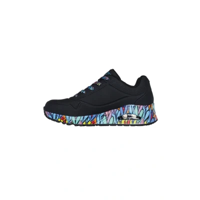 Afbeelding van Skechers Vrouwen UNO RAVAGED Love Sneaker, Zwart, 7 UK, 40 EU