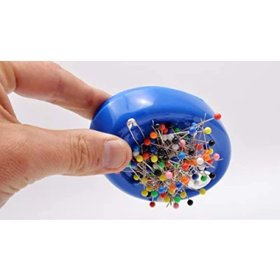 Afbeelding van Trimz Magnetisch Speldkussen, Blauw, 12 x 8 3 cm