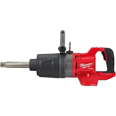 Afbeelding van Milwaukee M18 ONEFHIWF1D 0C ONE KEY 1&quot; D greep slagmoersleutel met frictiering en verlengde as (150 mm) (in koffer)