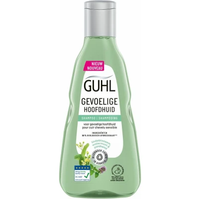Afbeelding van 4x Guhl Gevoelige hoofdhuid shampoo 250ML