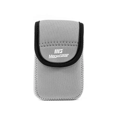 Afbeelding van MegaGear MG795 Ultralichte cameratas van neopreen compatibel met Olympus Tough TG 6, 5, 870, 4, 860, grijs