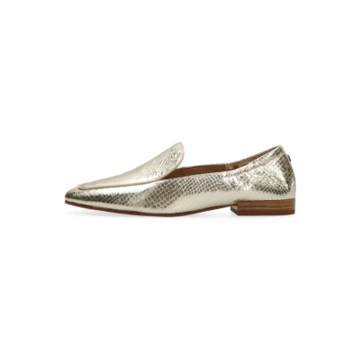 Afbeelding van Maruti Instappers, Dames, Maat: 38, Lizard gold Leer