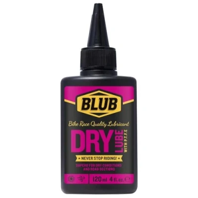 Afbeelding van BLUB 8436577100010 fietssmeermiddel voor droge omstandigheden, rood, 120 ml