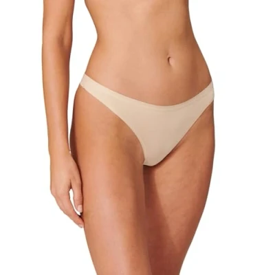Afbeelding van Schiesser 2PACK String Organic Cotton 95/5 String, Dames, Maat: 38, Sand