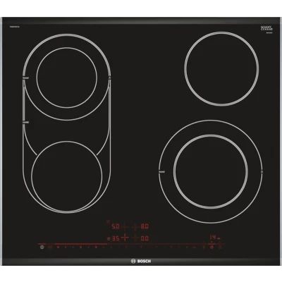 Afbeelding van BOSCH Elektrische kookplaat van SCHOTT CERAN® PKM675DP1D met power boost functie