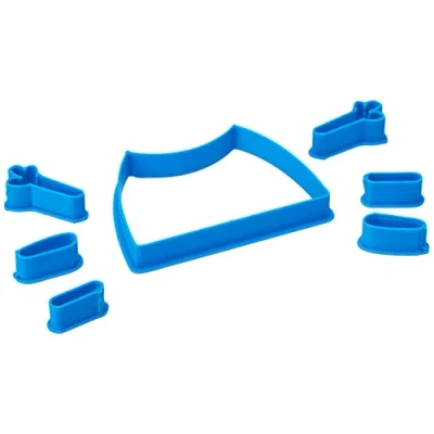 Afbeelding van Cuticuter Peppa Wutz Fondantsnijder, blauw, 8 x 7 1,5 cm