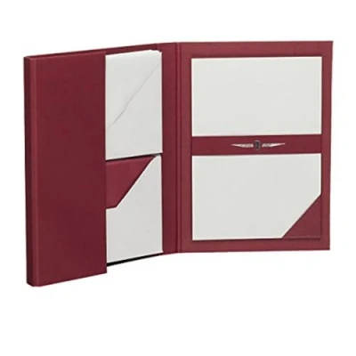 Afbeelding van Rössler Papier 1026831170 Royal Briefomslag DIN A5/C6, 15/15, bordeaux/ijsgrijs geribd