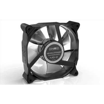 Afbeelding van NoiseBlocker Multiframe M8 S2 PC ventilator Zwart, Grijs (transparant) (b x h d) 80 25 mm