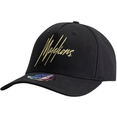Afbeelding van Malelions Striped Signature Logo Cap
