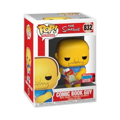 Afbeelding van Funko Pop! Animation: The Simpsons Comic Book Guy NYCC Convention Exclusive